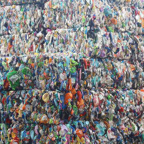 Plastic Scrap for a Washing Line