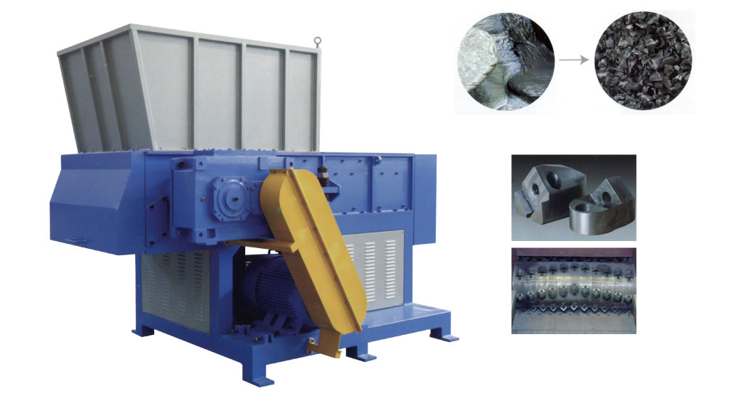 Single-shaft shredder