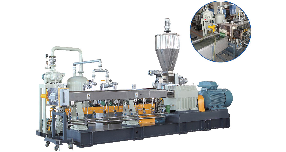 PET Granulating Machine(Parallel Twin Screw Extruder Granulator )